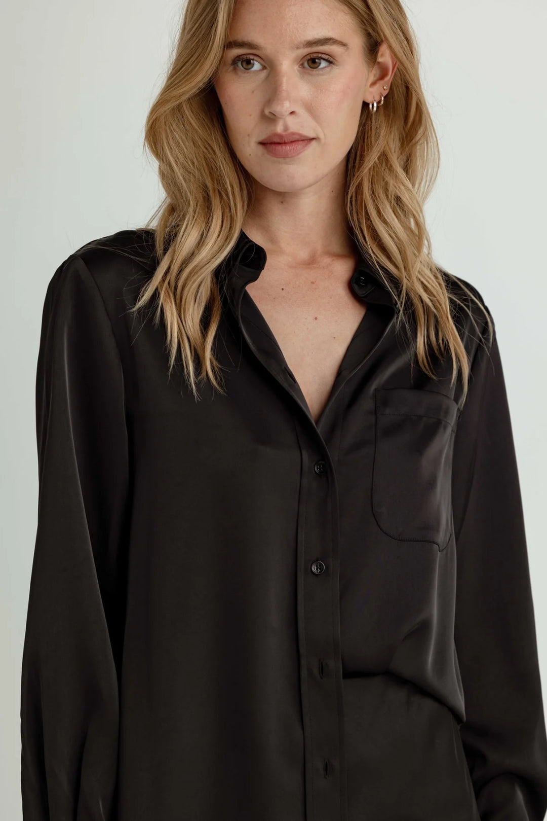 Sundays Luca Sati Shirt -Black
