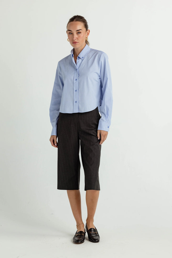 Sundays OXFORD STRIPE LEXIE SHIRT