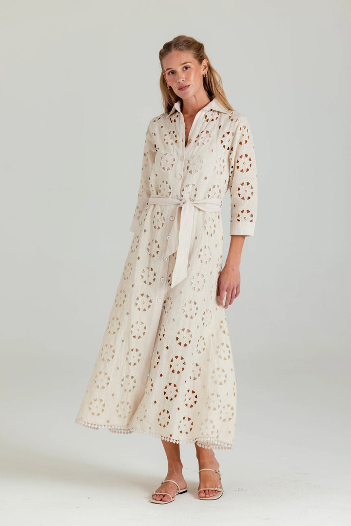 Sundays Linen Laurel Dress