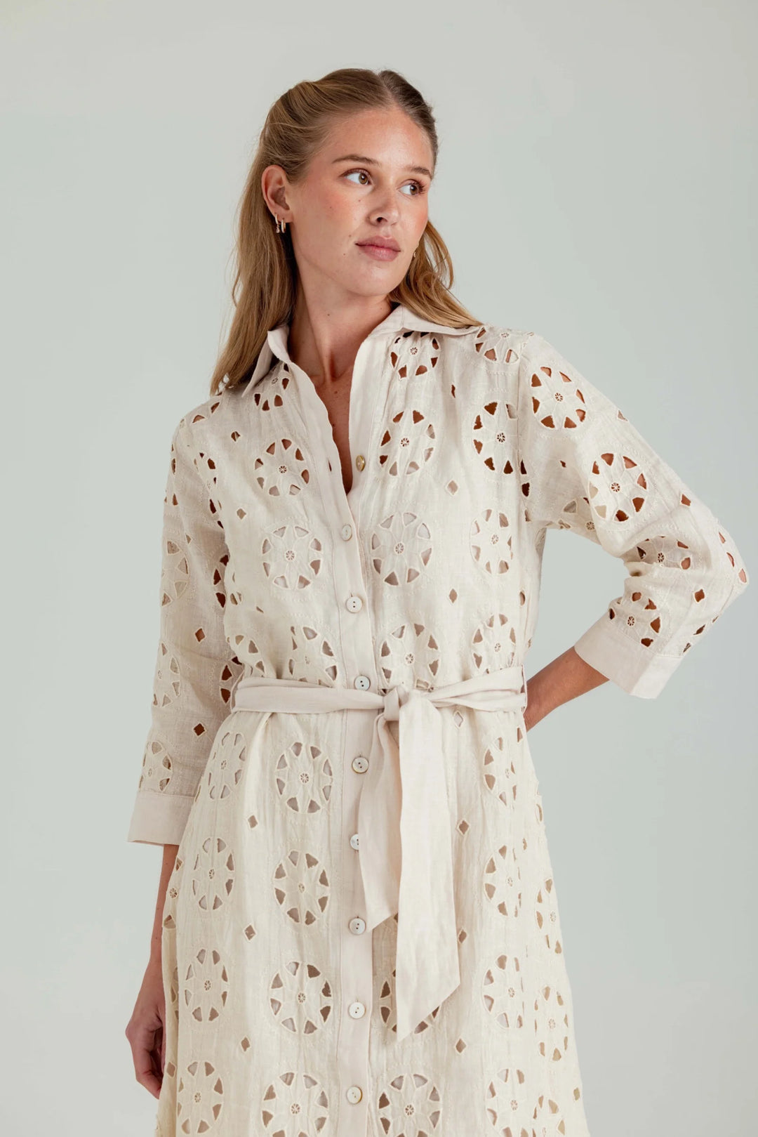 Sundays Linen Laurel Dress