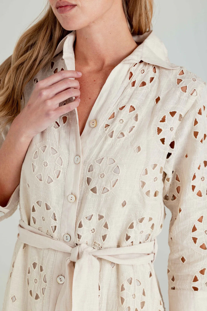 Sundays Linen Laurel Dress