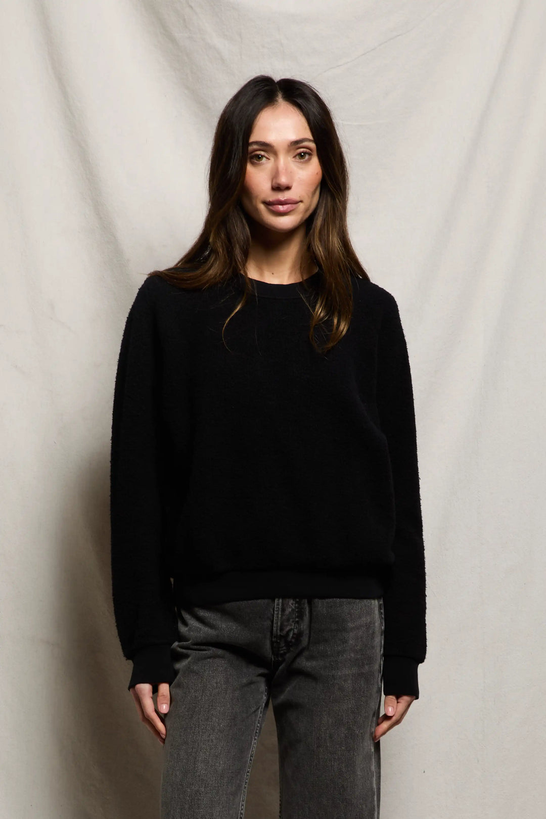Perfectwhitetee Ziggy Sweatshirt -True Black