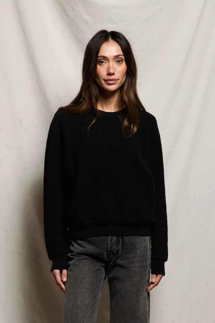 Perfectwhitetee Ziggy Sweatshirt -True Black