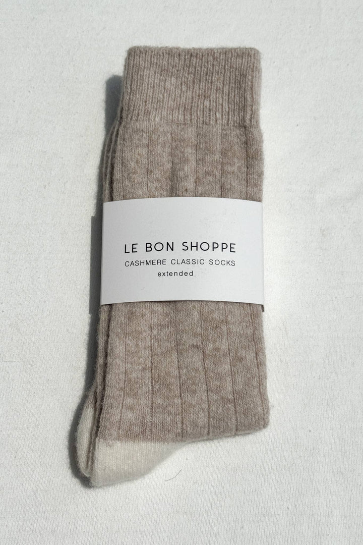 Le Bon Shoppe - Extended Cashmere Classic Socks