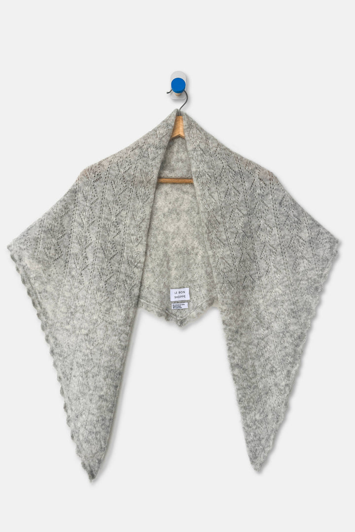 Le Bon Shoppe - Mohair Pointelle Shawl