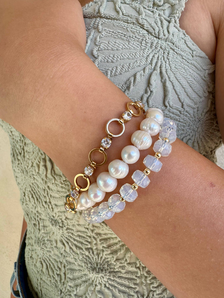 Jessica Matrasko Jewelry - Opalite Beaded Bracelet