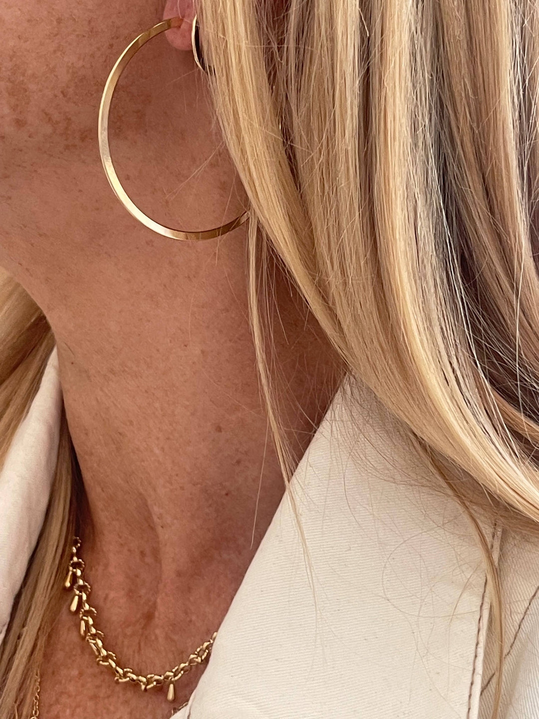 Jessica Matrasko Jewelry - Lind Hoop Earrings