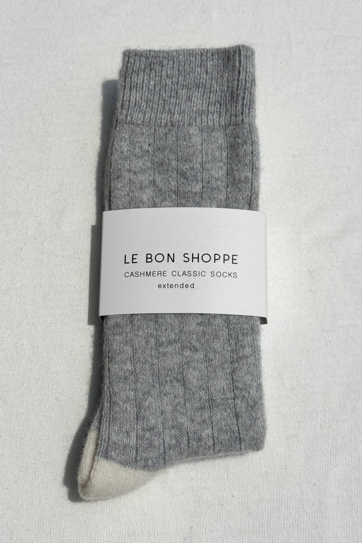 Le Bon Shoppe - Extended Cashmere Classic Socks