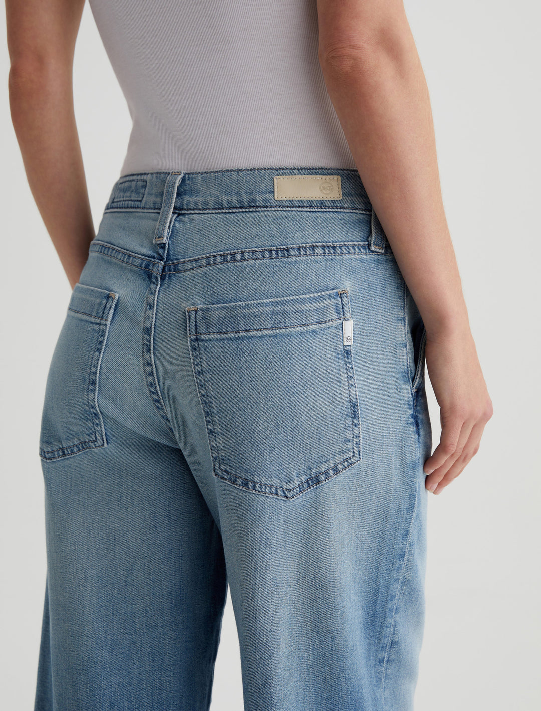 AG Stella Ankle Palazzo jeans