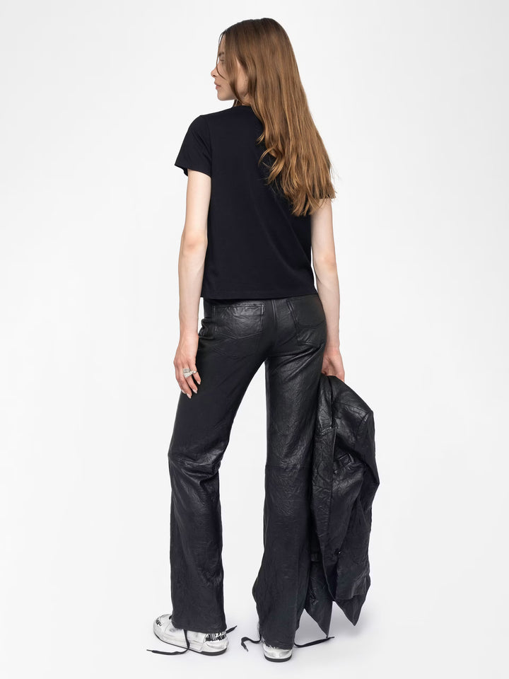 Zadig & Voltaire Alys Voltaire Paris Tee- Black