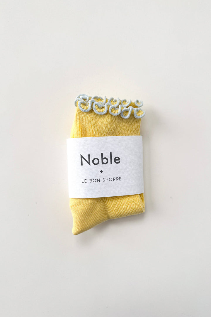 Le Bon Shoppe - The Petite Ruffled Modal Socks