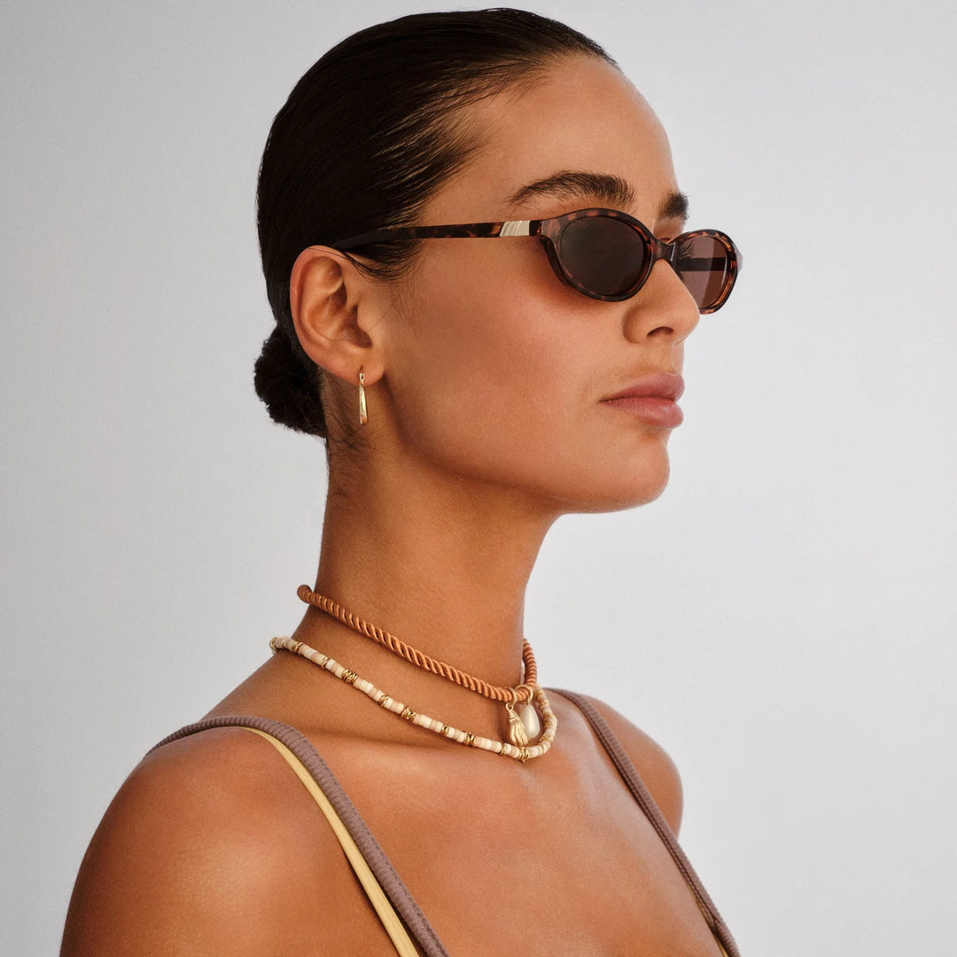 Le Specs Duskfall Sunglasses- Tort