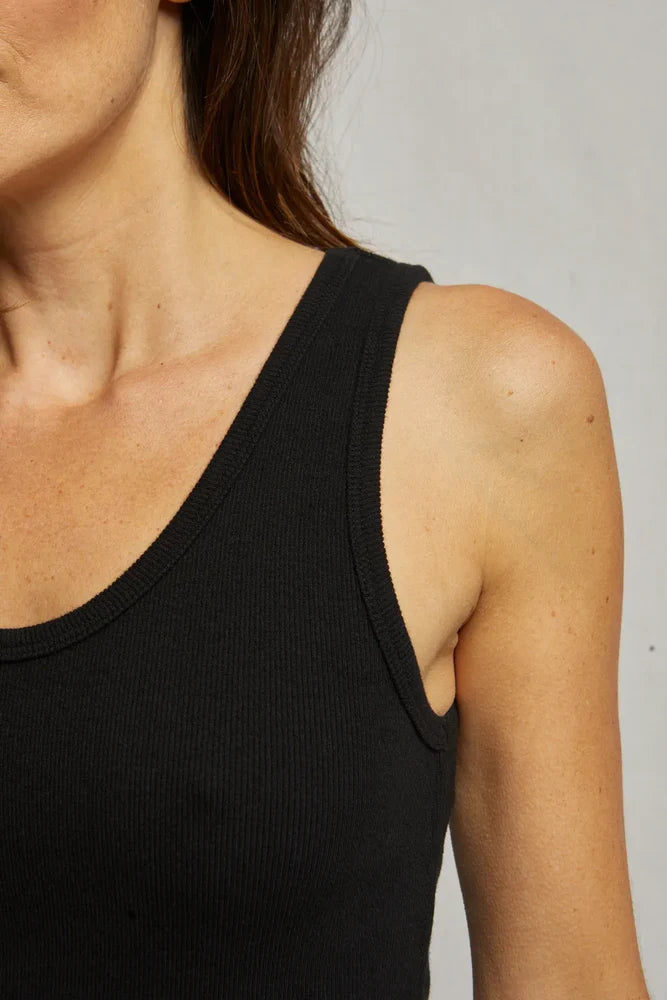 perfectwhitetee Blondie Tank - Black