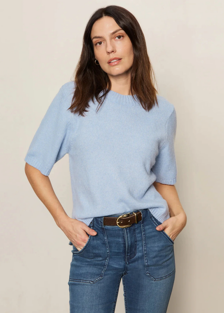 Sanctuary Perfect Sweater Tee Blue Powder