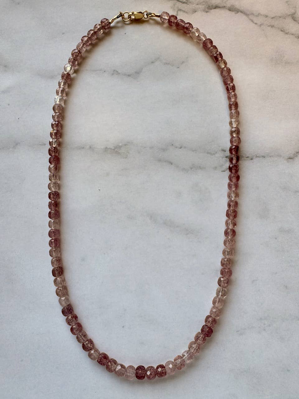 Jessica Matrasko Jewelry - Lillian Faceted Natural Gemstone Necklace