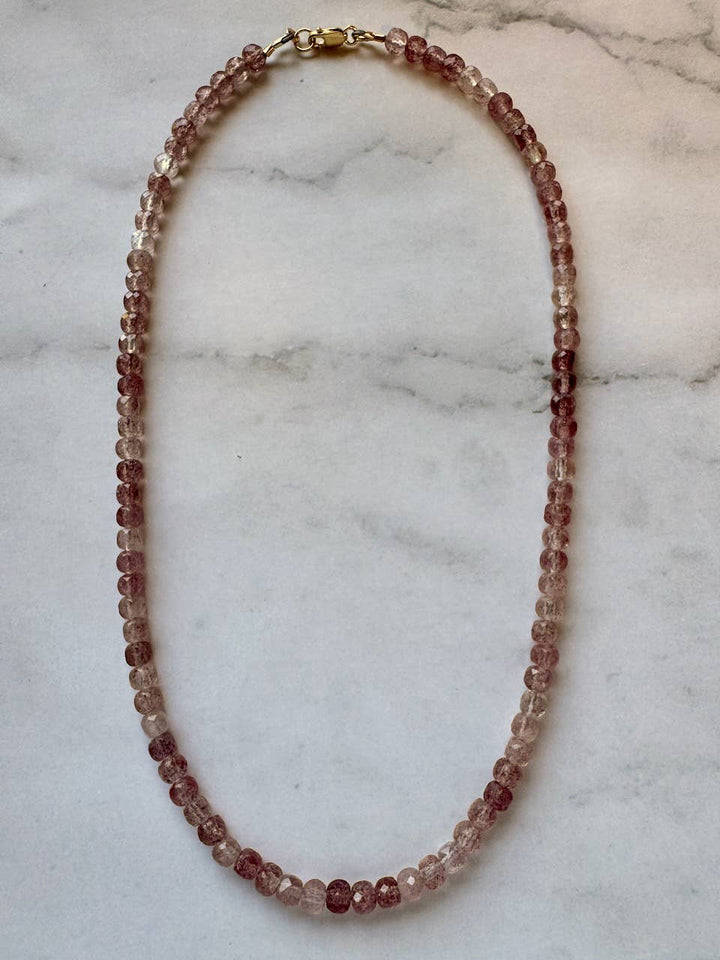 Jessica Matrasko Jewelry - Lillian Faceted Natural Gemstone Necklace