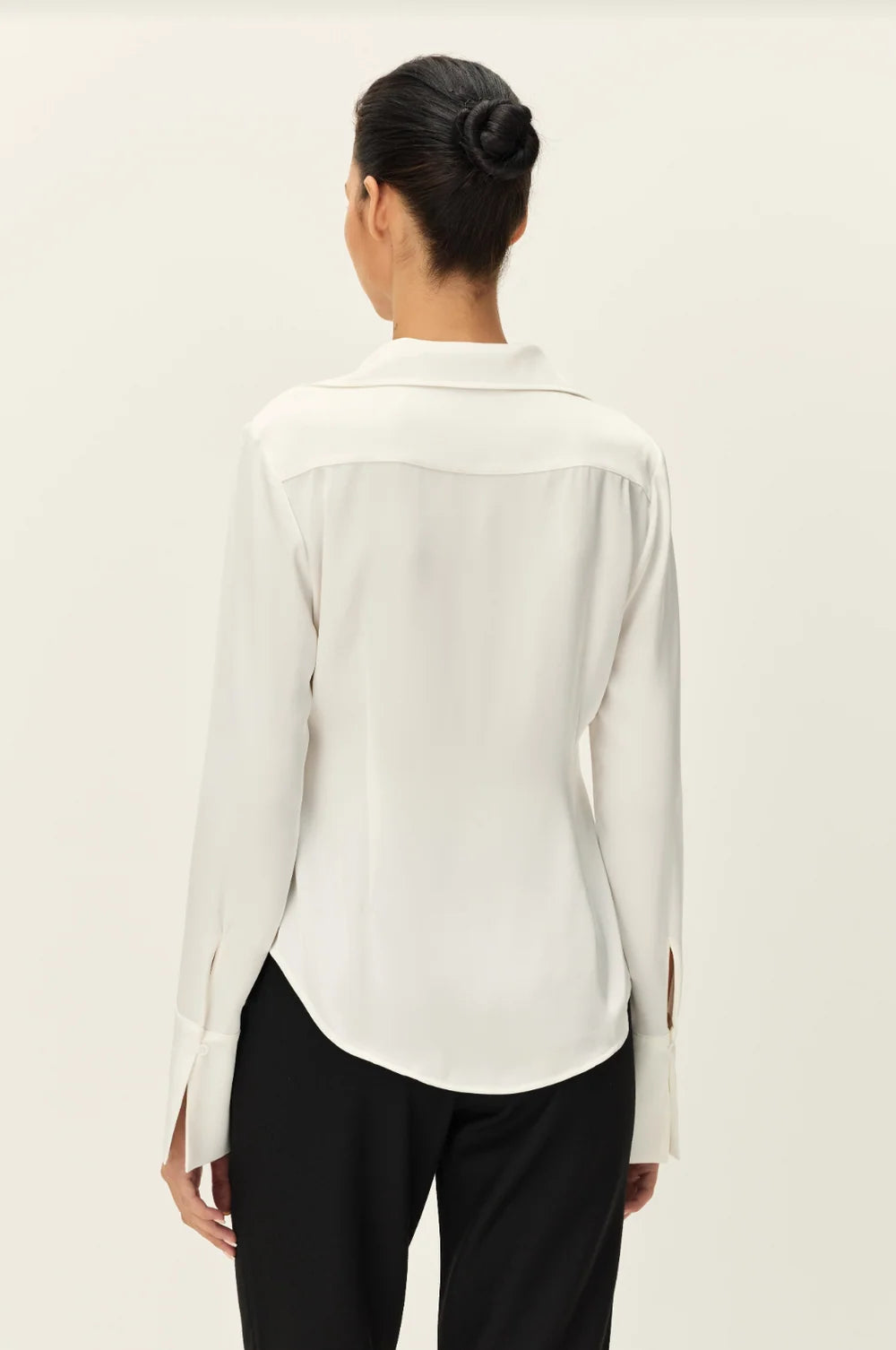 Elodie Canal Pleated Shirt
