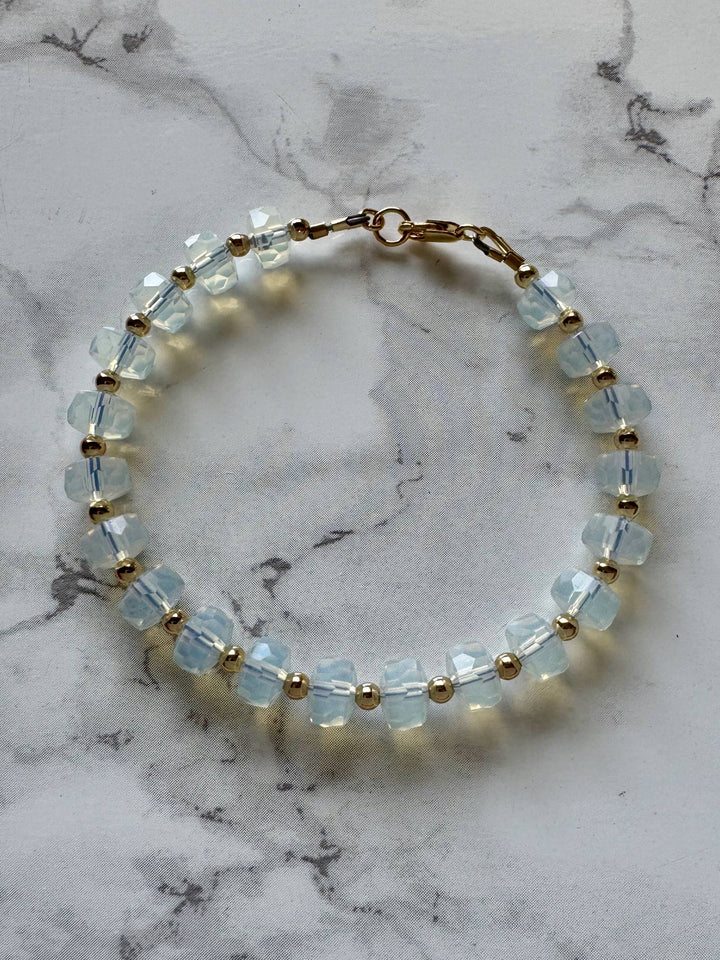 Jessica Matrasko Jewelry - Opalite Beaded Bracelet