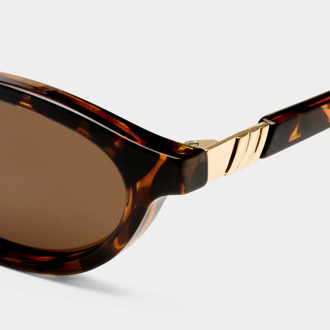 Le Specs Duskfall Sunglasses- Tort