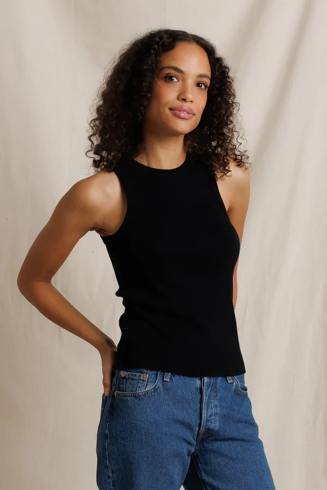 perfectwhitetee Daphne High Neck Tank