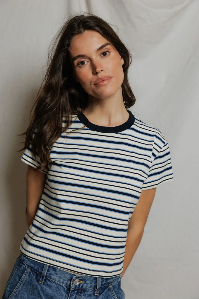 perfectwhitetee Dawn Ringer Tee