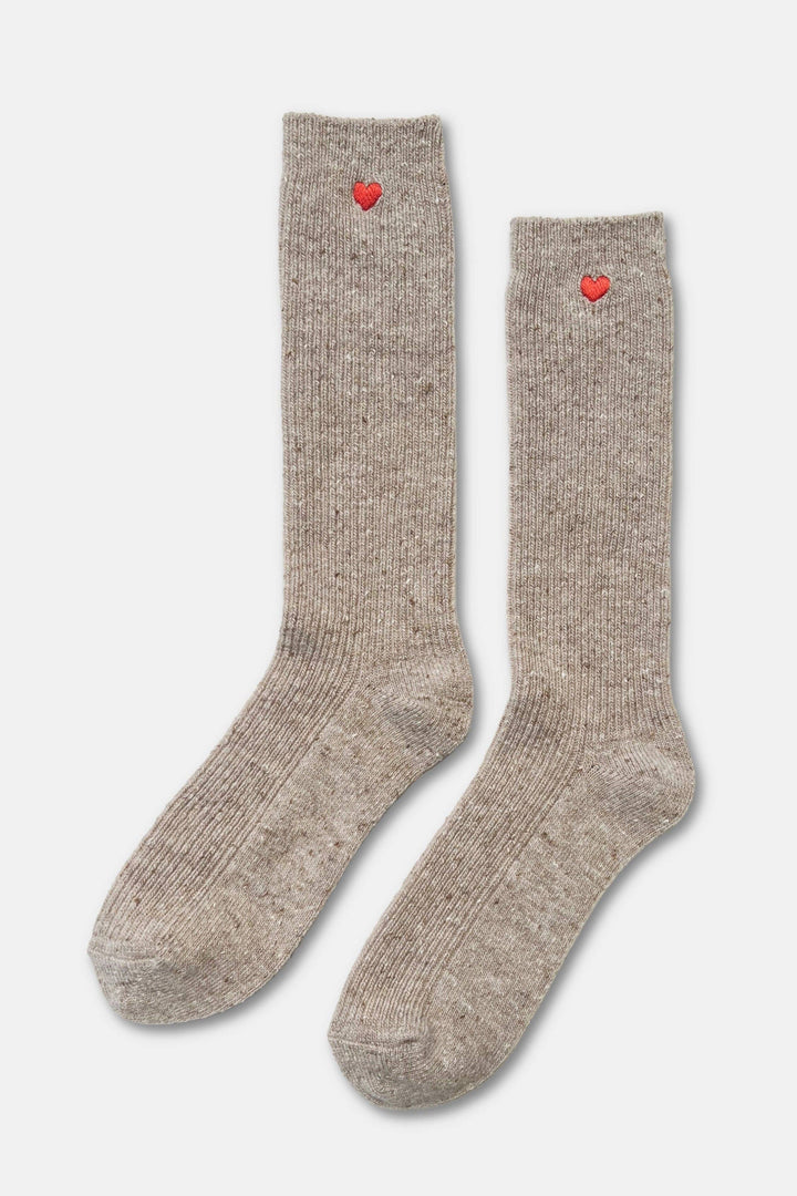 Le Bon Shoppe  Embroidered Snow Socks