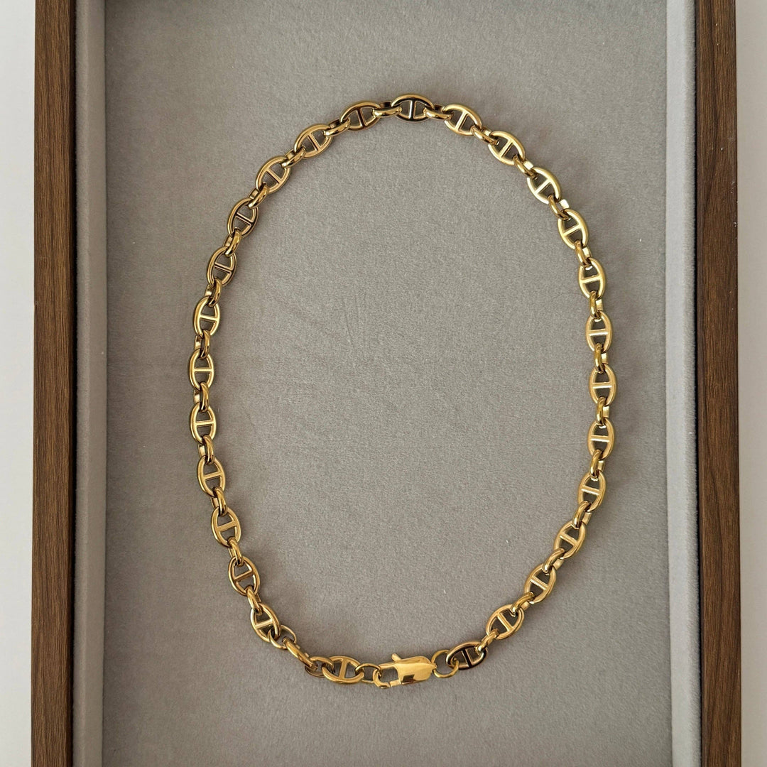 Namaste Jewelry - Selena Chain Necklace-Gold