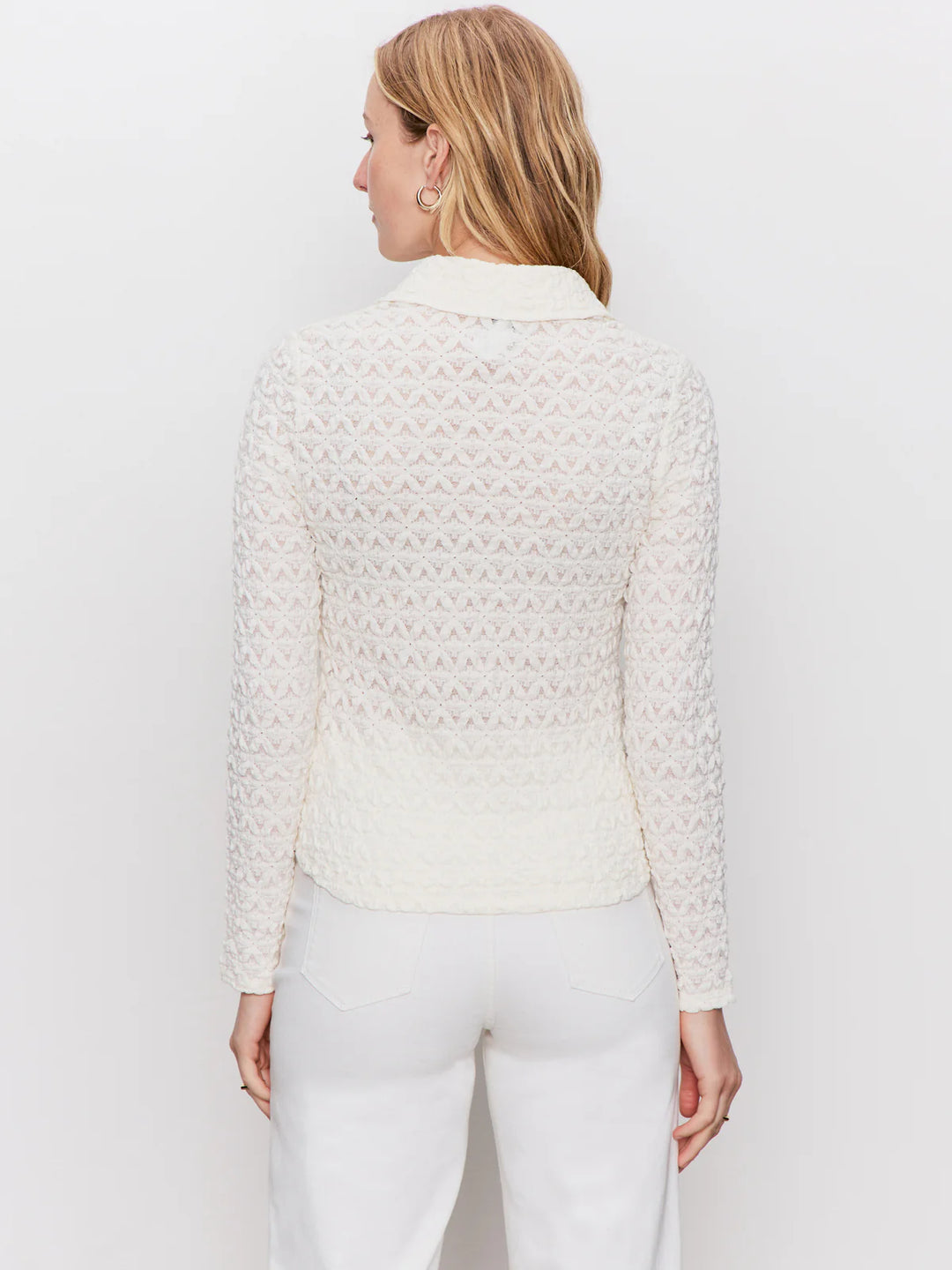 Sanctuary Dreamgirl Lace Button Up Top