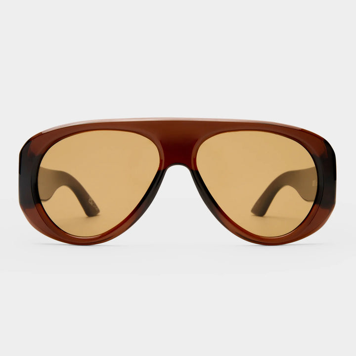 Le Specs Dreamboat Sunglasses - Cocoa