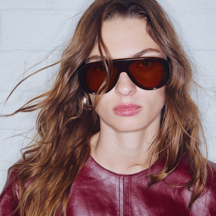 Le Specs Dreamboat Sunglasses - Cocoa