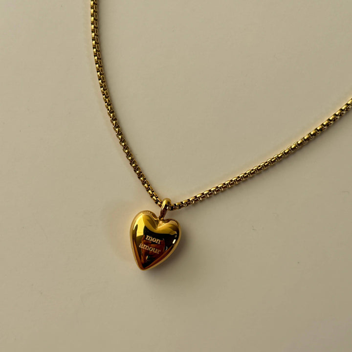 Namaste Jewelry - Mon Amour Necklace- Gold