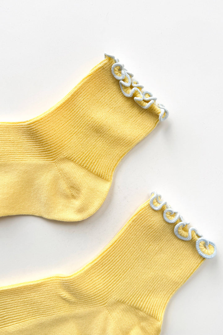 Le Bon Shoppe - The Petite Ruffled Modal Socks