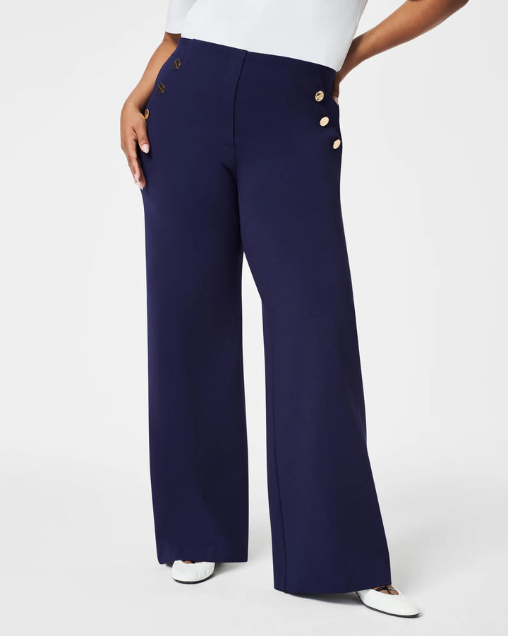 Spanx The Perfect Pant- Button wide Leg