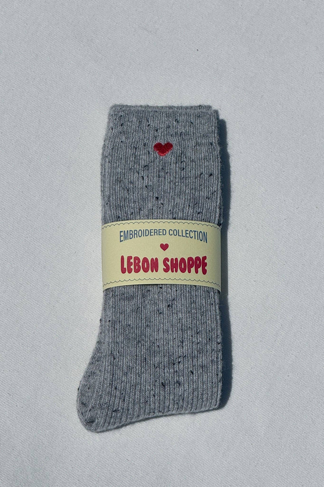 Le Bon Shoppe  Embroidered Snow Socks
