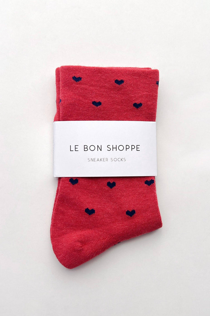 Le Bon Shoppe - Heart Sneaker Socks