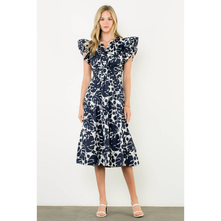 THML THS1663-2 Smocked Waist Dress
