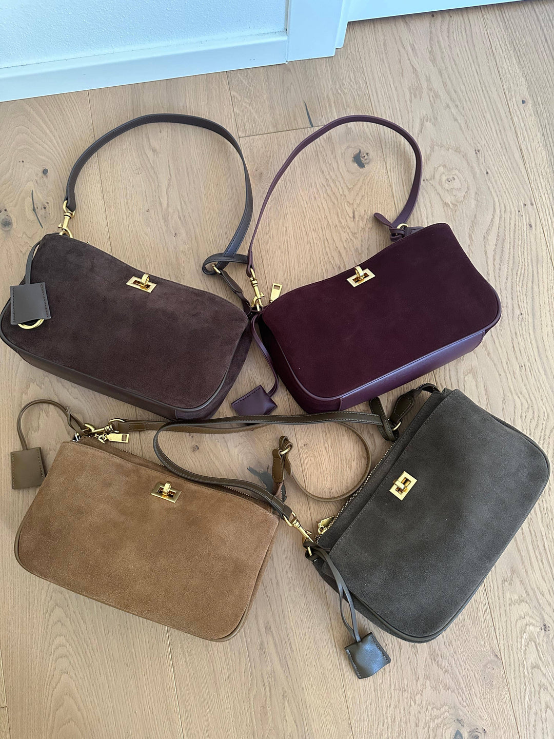 TEXAS pouch - SMALL suede