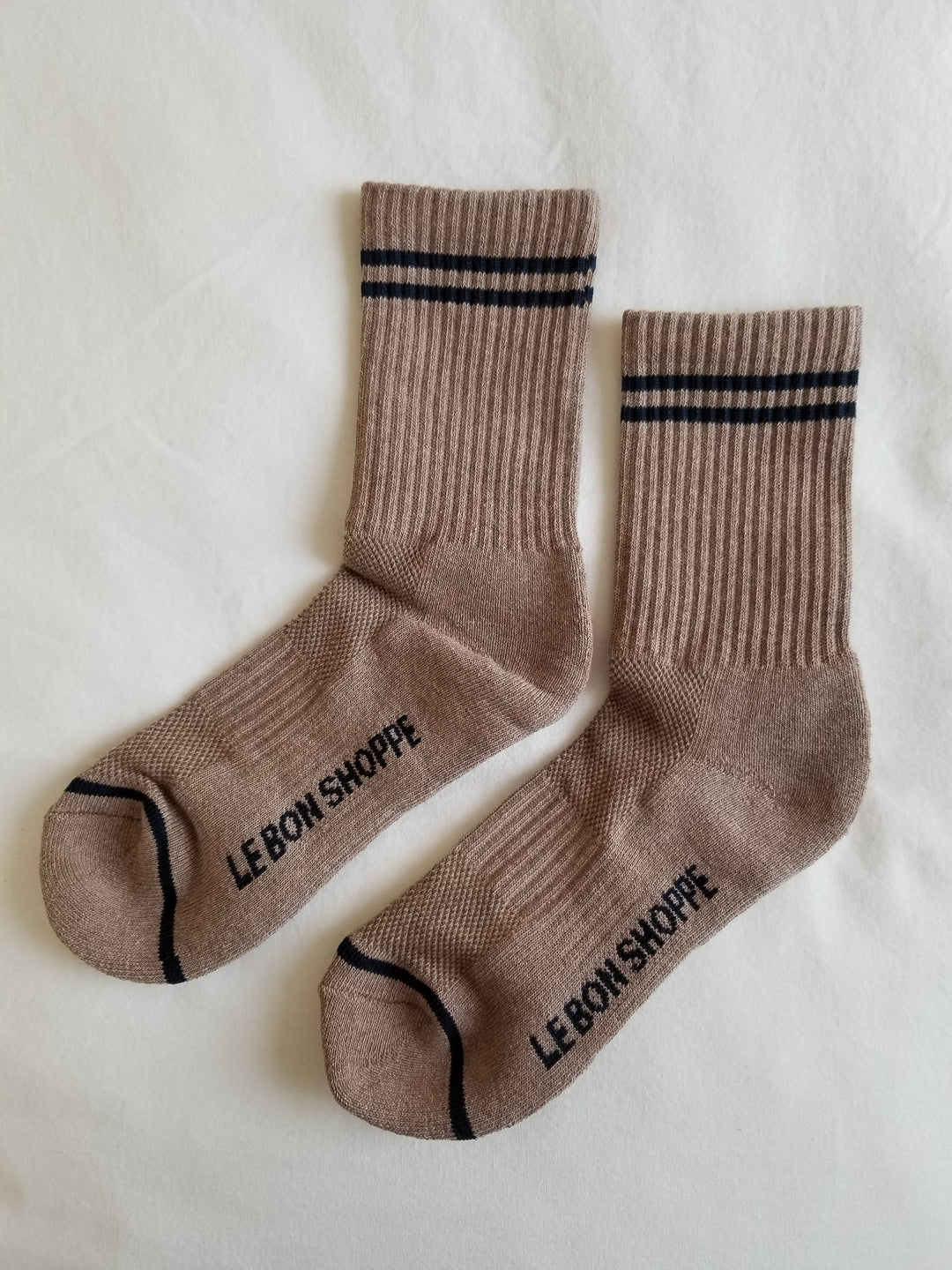 Le Bon Shoppe Boyfriend Socks: Noir