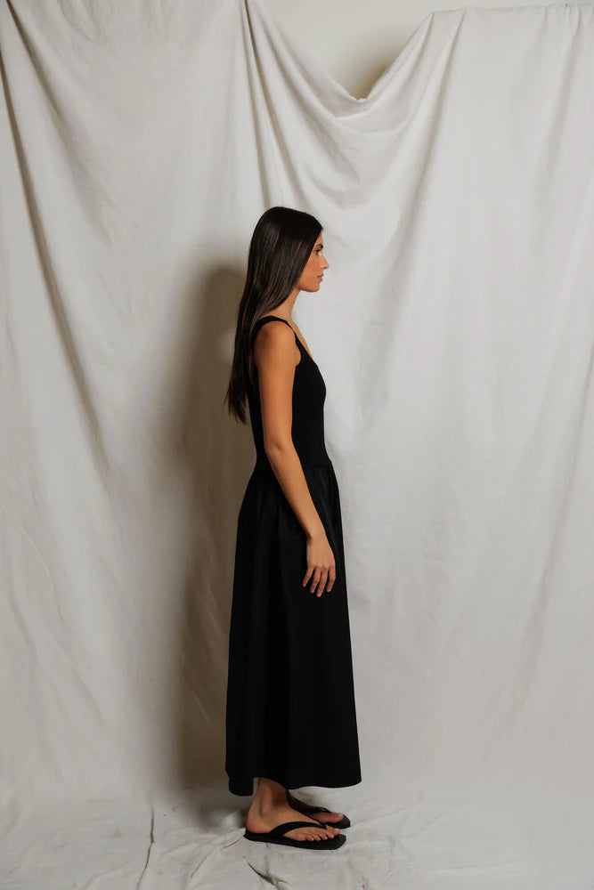 PERFECTWHITETEE Fabiola Poplin Tank Dress