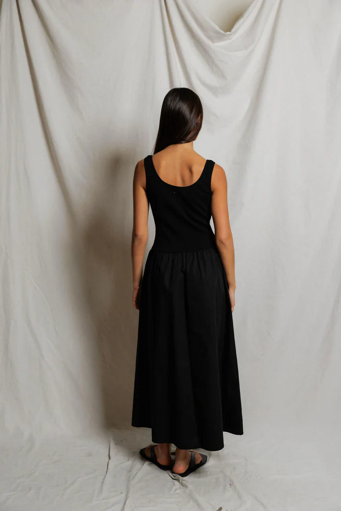PERFECTWHITETEE Fabiola Poplin Tank Dress