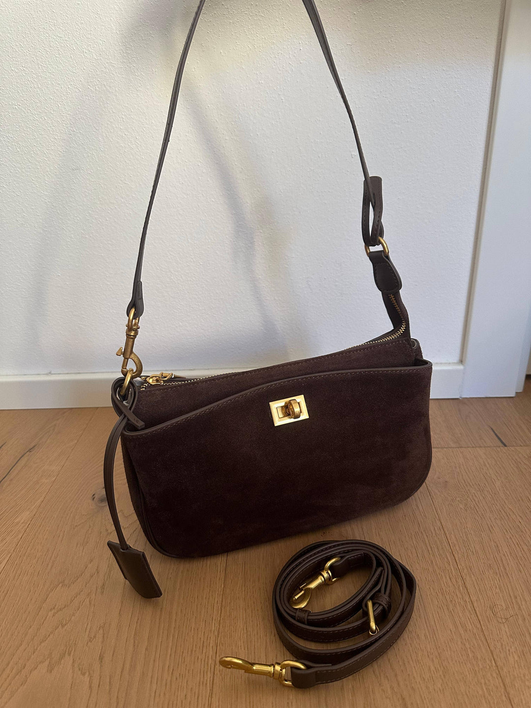 TEXAS pouch - SMALL suede