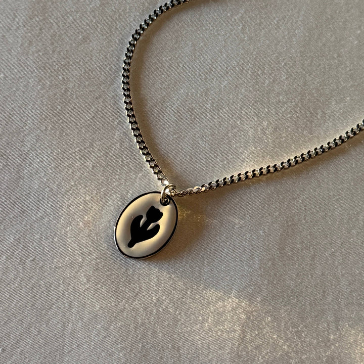 Namaste Jewelry - Tulipe Necklace- Silver