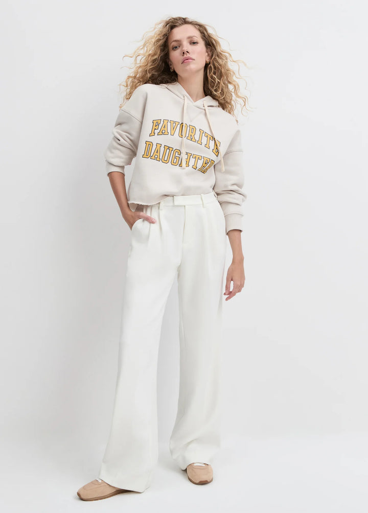 Favorite Daughter the Cropped Collegiate Hoodie