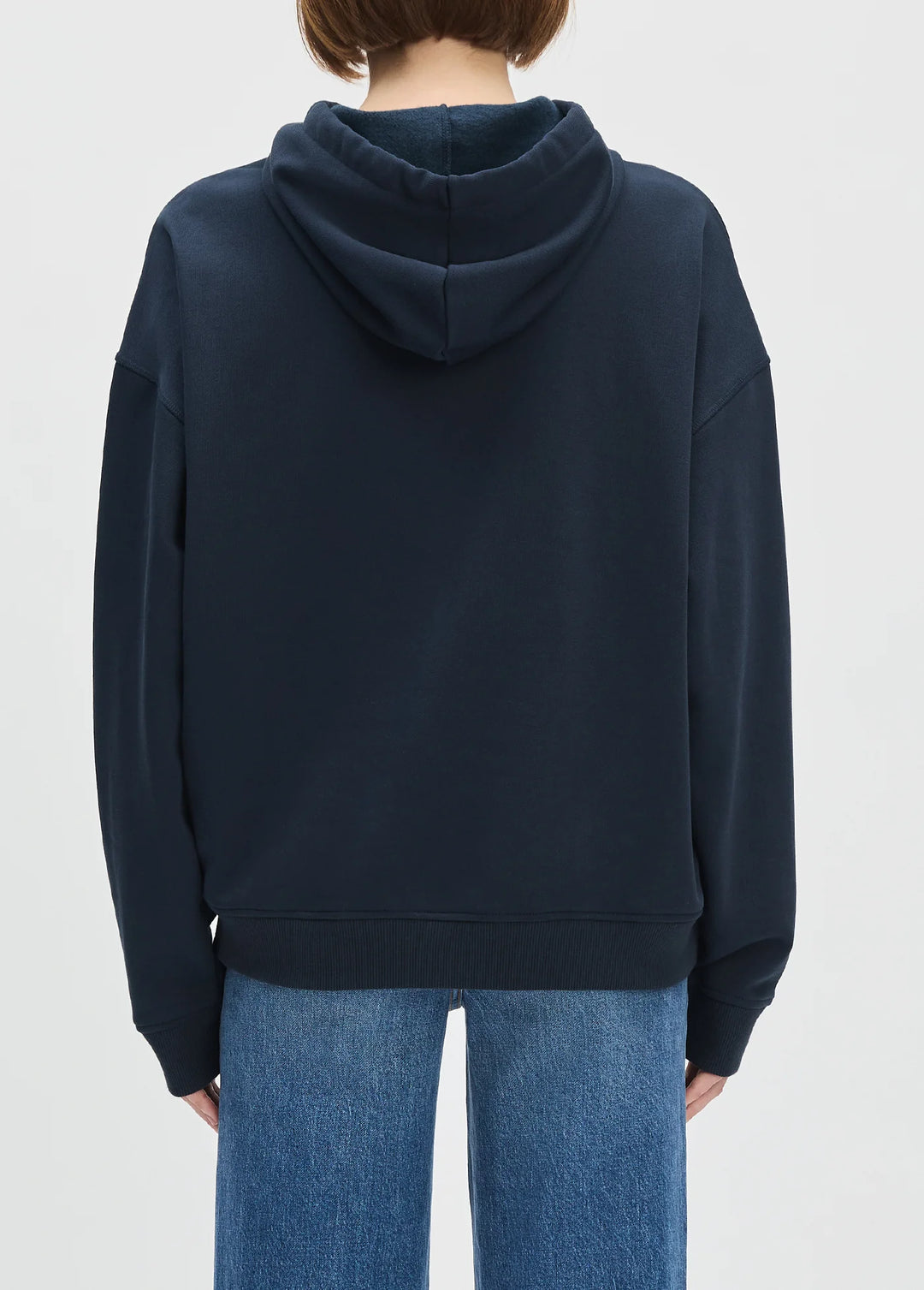 Favorite Daughter Collegiate Hoodie - Navy & Burgandy