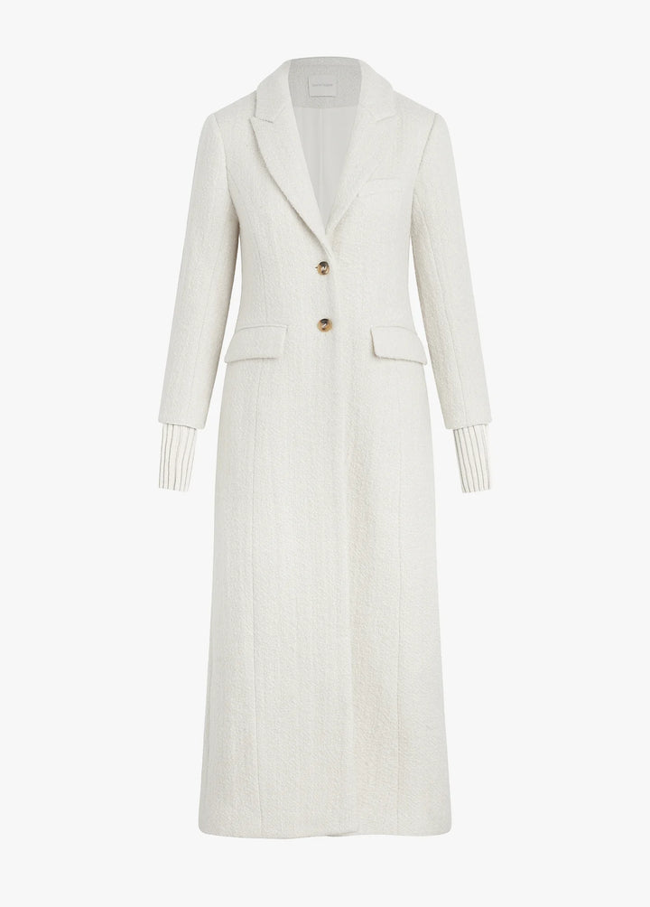 Favorite Daughter The City Coat Petite -Ivory