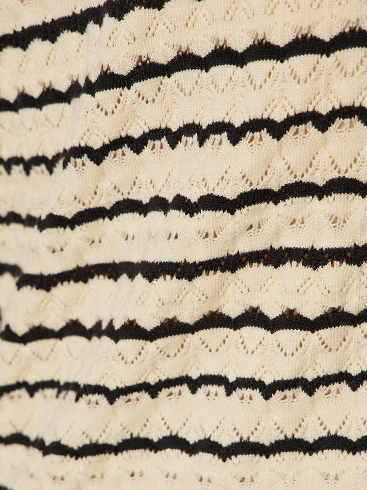 Sanctuary Forever Striped Mock Neck Sweater