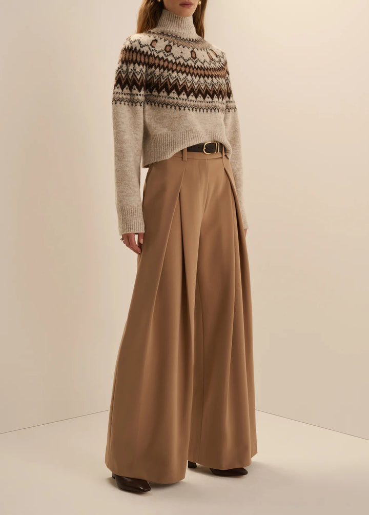 Favorite Daughter Chalet Turtle Neck Fair Isle Sweater
