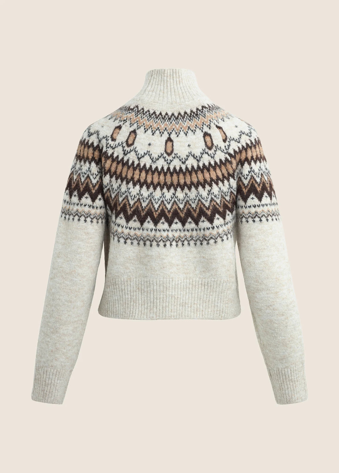 Favorite Daughter Chalet Turtle Neck Fair Isle Sweater