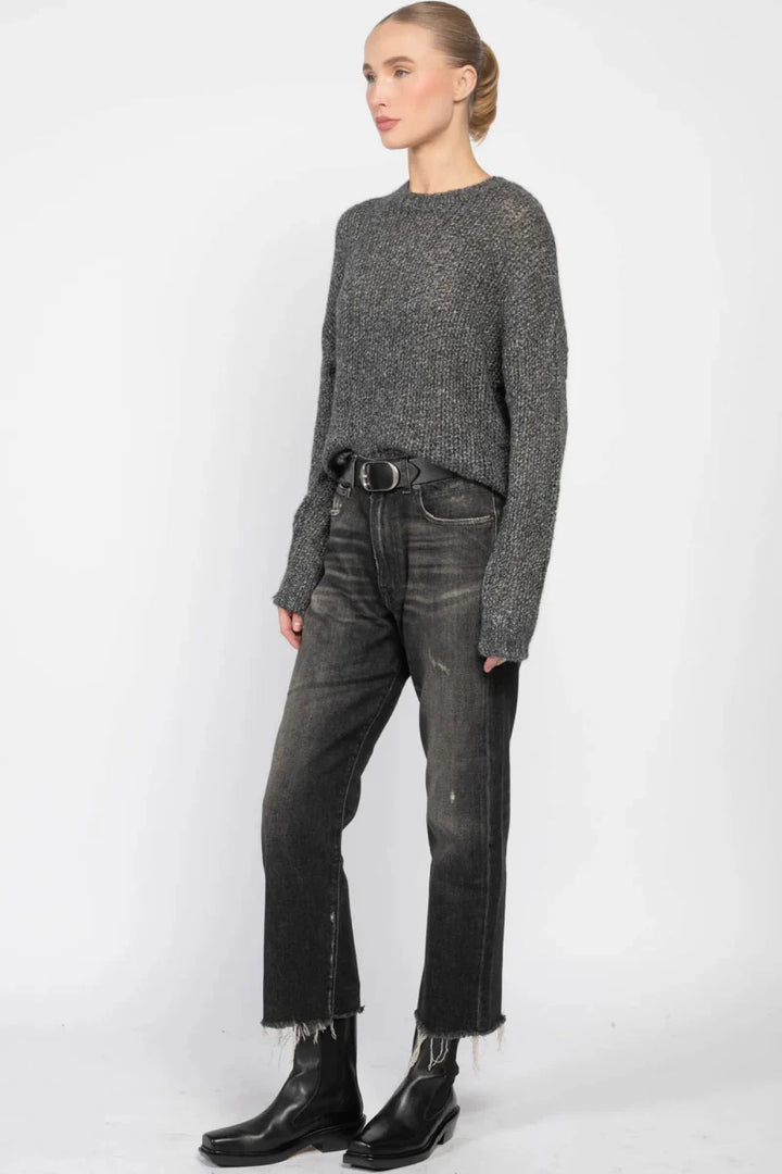 Autumn Cashmere Open Gauge Crew