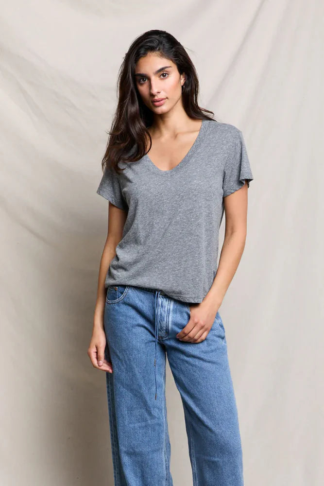 PERFECTWHITETEE Hendrix Tee - Heather Grey